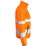 Jobman 1202 Hi-Vis Softshell Jacket Oranje