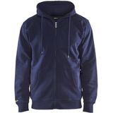 Blåkläder 3366-1048 Hooded sweatshirt Marineblauw maat XS