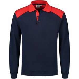 Santino Tesla Polosweater Real Navy / Red