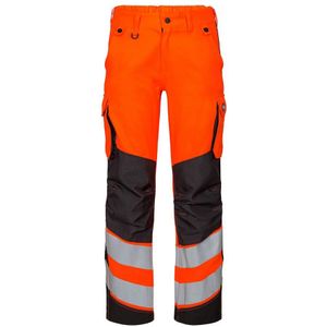 F. Engel 2543 Safety Light Ladies Trouser Repreve Orange/Anthracite