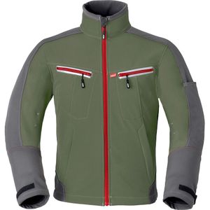 HAVEP 40145 Softshell Havep Attitude Bosbouwgroen/Charcoal