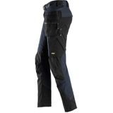 Snickers - 6972 FlexiWork - Werkbroek - Donker Blauw/Zwart - Met Afneembare Holsterzakken