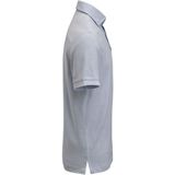 J Harvest Frost Indigo Bow 133 S S Polo Tailored Fit 2913300 - Hemelsblauw