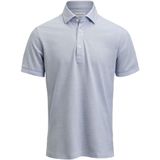 J Harvest Frost Indigo Bow 133 S S Polo Tailored Fit 2913300 - Hemelsblauw