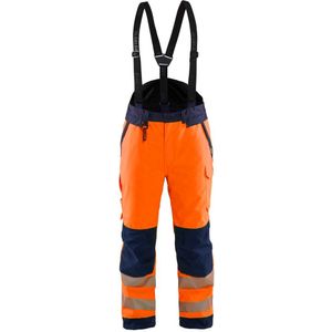 Blåkläder 1875-1977 Winterwerkbroek High Vis High Vis Oranje/Marineblauw maat XXL