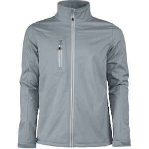 Printer Softshell Jacket Vert Heren Metaalgrijs maat 3XL