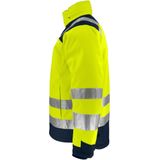 Jobman - 1347 Hi-Vis Winterjas - Geel/Navy - Slijtvast STAR Polyester