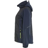 Blåkläder 4733-2513 Dames Hybride Jack Donker marineblauw/High vis geel maat L