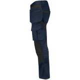 Projob 5560 Stretchbroek Met Kniezakken en Spijkerzakken Katoen 645560 - Marine