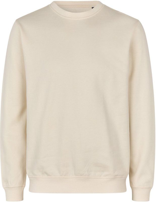Pro Wear by Id 0682 Sweatshirt biologisch katoen Off-white maat S
