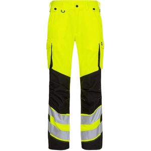 F. Engel 2545 Safety Light Trouser Repreve Yellow/Black maat 70