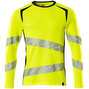 Mascot 19081-771 T-shirt lange mouwen Hi-Vis Geel/Zwart maat XL