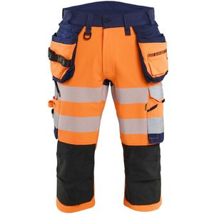 Blåkläder 1123-1648 High Vis piraatbroek 4-weg stretch High Vis Oranje/Marineblauw maat C44