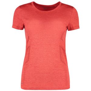 Geyser ID G11020 Woman Seamless S/S T-Shirt Red Melange