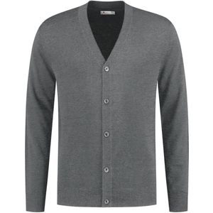 Santino Prato Cardigan Dark Grey