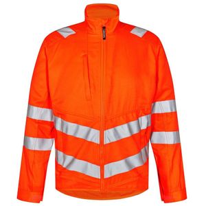 F. Engel 1545 Safety Light Work Jacket Repreve Orange