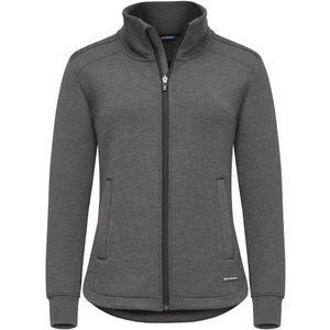 Cutter & Buck Pemberton Cardigan Full Zip Dames Antraciet Mélange maat S