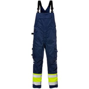 Fristads Hi Vis Amerikaanse Overall Klasse 1 1025 Plu Hi-Vis geel/marineblauw