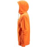 Snickers 2894 Logo Hoodie Warm Oranje maat XS