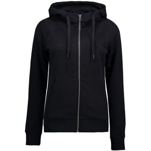 Pro Wear by Id 0639 CORE hoodie met rits dames Zwart maat XS