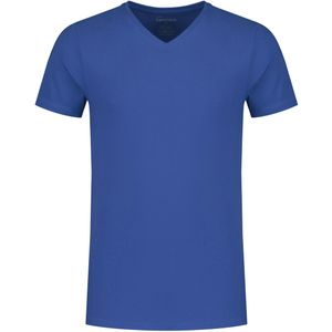 Santino Jazz V-neck T-shirt Royal Blue