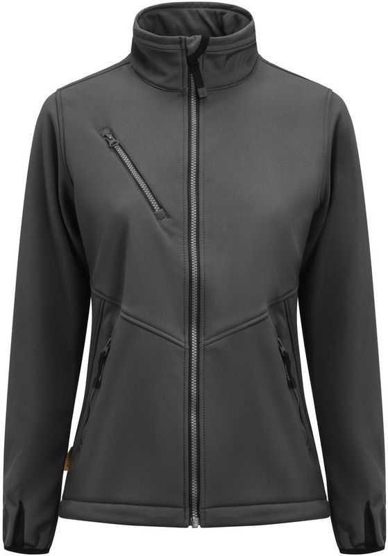 Jobman - 1203 - Softshell Jacket - Donkergrijs - Dames