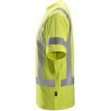 Snickers 2562 ProtecWork T-shirt met Korte Mouwen High-Vis Klasse 3 High-Vis Geel maat 3XL