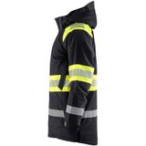 Blåkläder 4485-1977 winterparka High Vis Zwart/High Vis Geel