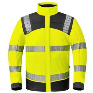 HAVEP 50410 Softshell Multi Protector+ Fluo Geel/Charcoal maat XL