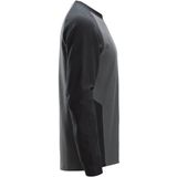 Snickers - 2840 - Sweatshirt - Staalgrijs/Zwart