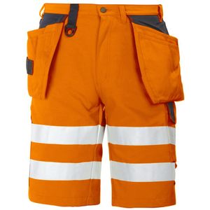 Projob 6503 Short ISO 20471 Klasse 2/1 Oranje/Zwart