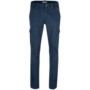 Clique Cargo Pocket Stretch Pants Donker Marineblauw