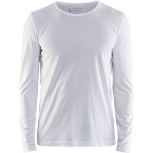 Blåkläder 3500-1042 T-shirt lange mouw Wit