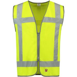 Tricorp 453017 Veiligheidsvest RWS Vlamvertragend Fluor Geel maat XS-S