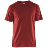 Blåkläder 3325-1042 T-shirt per 5 verpakt Rood 5-Pack