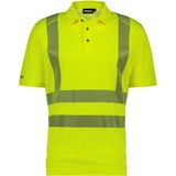 Dassy Brandon Hogezichtbaarheids-uv-polo Fluogeel maat XS