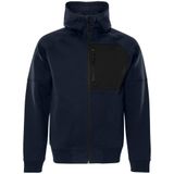 Fristads Sweatshirtjack met capuchon 7831 GKI Donker Marineblauw maat XS