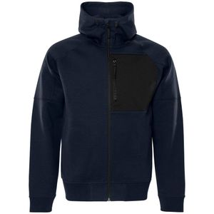 Fristads Sweatshirtjack met capuchon 7831 GKI Donker Marineblauw maat XS