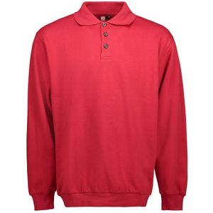 Pro Wear ID 0601 Men Classic Polo Sweatshirt Red