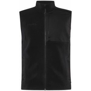 Craft Adv Explore Pile Fleece Vest Heren Black maat M