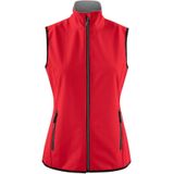 Printer Trial Bodywarmer Dames Rood