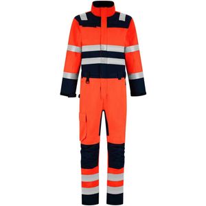 Tricorp 753009 Overall High Vis Bicolor Fluor Blauw maat 48