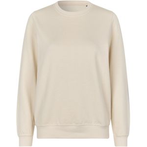 Pro Wear by Id 0683 Sweatshirt biologisch katoen dames Off-white maat XS