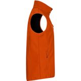 Clique Classic Softshell Vest Heren Diep Oranje