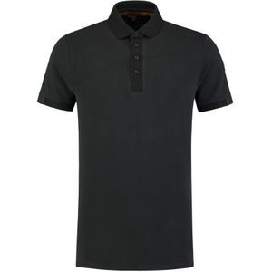 Tricorp 204002 Poloshirt Premium Naden Zwart maat XS