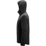 Snickers 8405 Tussenlaag Hoodie met Rits Zwart maat XS