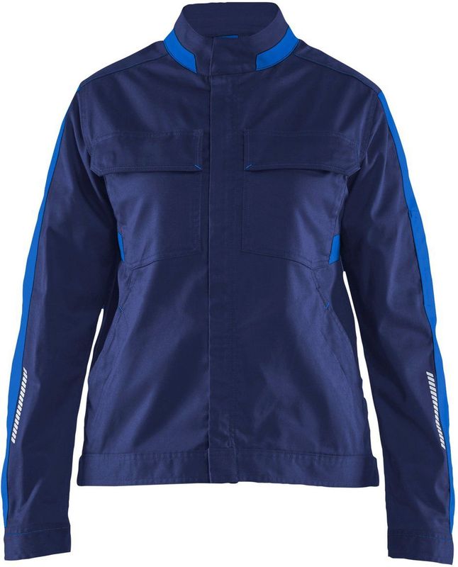 Blåkläder - 4443-1832 - Industrie Damesjack - Marineblauw/Korenblauw