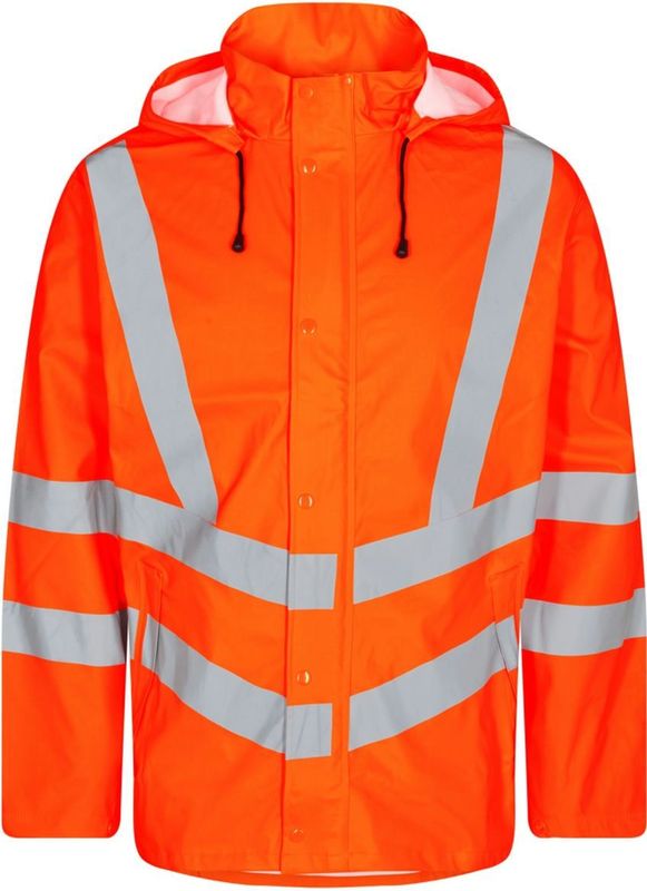 Engel Safety - 1921-102 - Regenjack - Hi-vis Orange - EN ISO 20471 klasse 3
