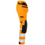 Jobman 2240 Hi-Vis Stretch Trousers Hp Oranje/Zwart