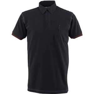 Mascot 50351-833 Poloshirt met borstzak Zwart maat 4XL